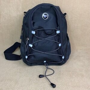 Universal Studios Black Mini Backpack Sling Bag Adjustable Strap Travel souvenir